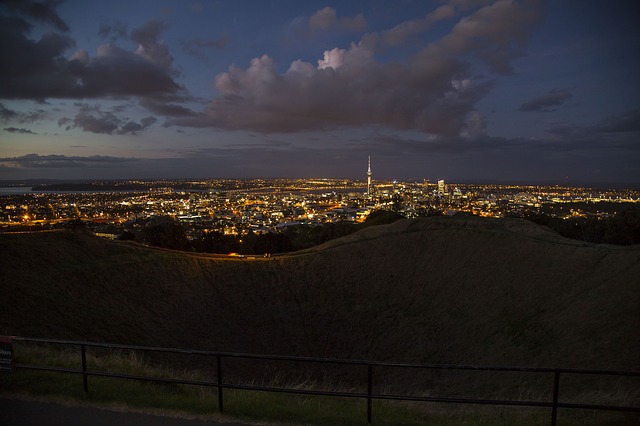 Auckland Skyline at Dusk